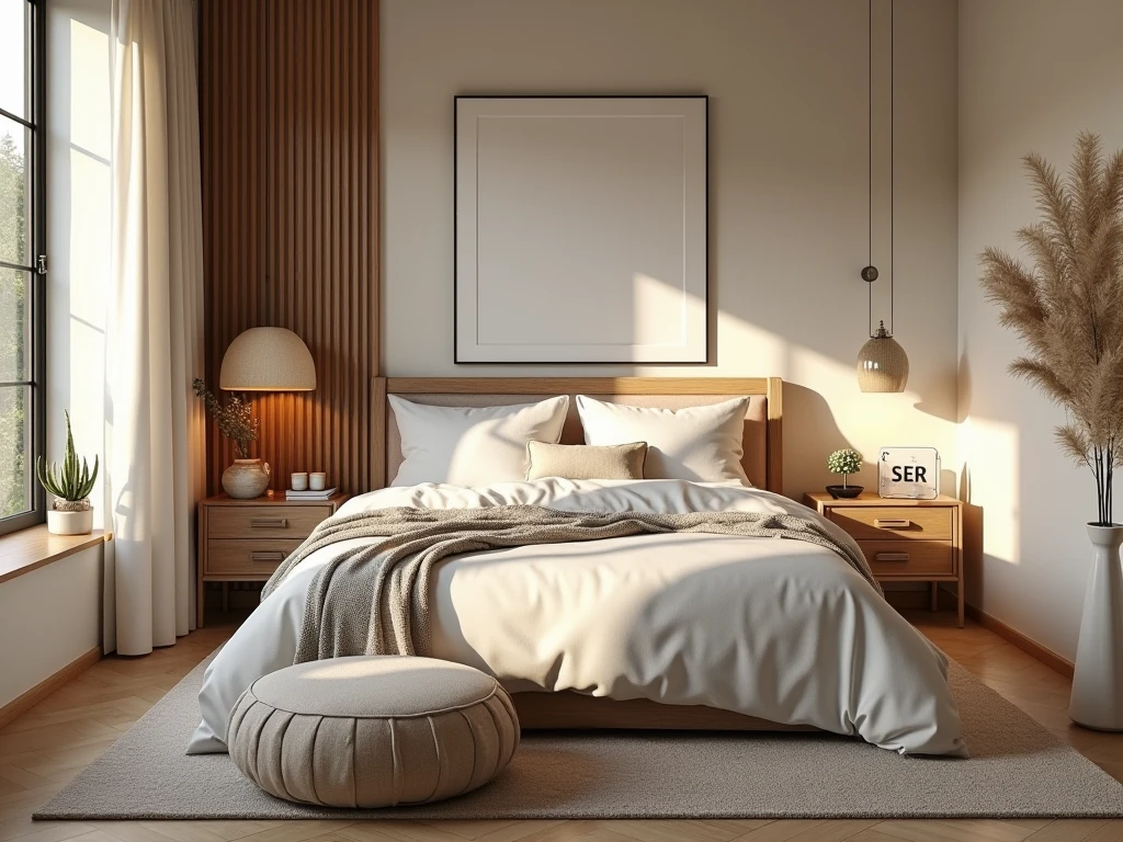 Bedroom styling and decoration